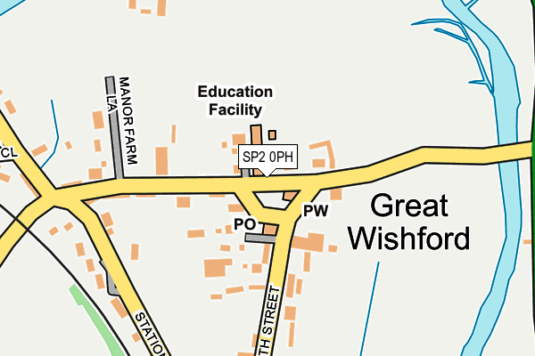 SP2 0PH map - OS OpenMap – Local (Ordnance Survey)