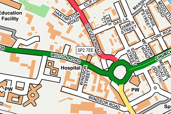 Map of BRAMLEY COURT BASINGSTOKE MANAGEMENT LIMITED at local scale