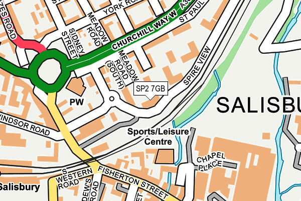 SP2 7GB map - OS OpenMap – Local (Ordnance Survey)