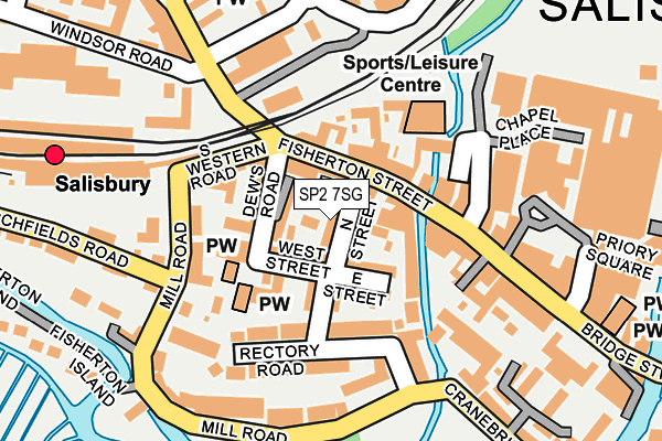 SP2 7SG map - OS OpenMap – Local (Ordnance Survey)