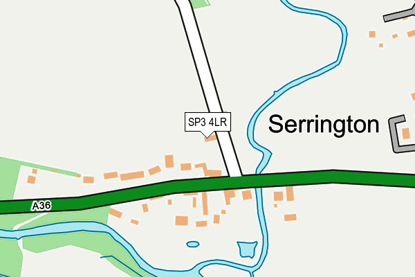 SP3 4LR map - OS OpenMap – Local (Ordnance Survey)