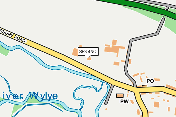 SP3 4NQ map - OS OpenMap – Local (Ordnance Survey)