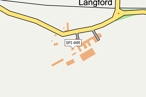 SP3 4NR map - OS OpenMap – Local (Ordnance Survey)