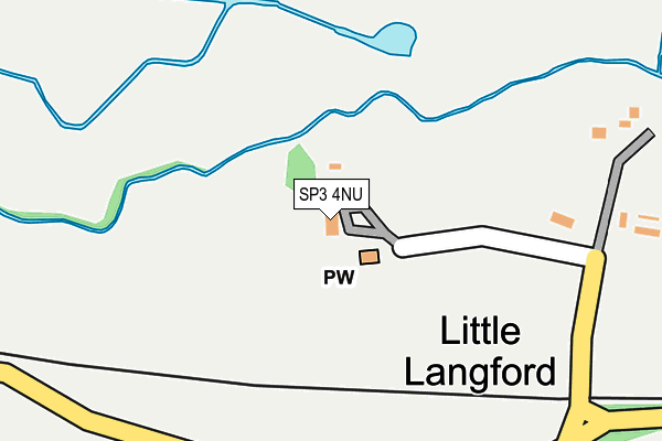 SP3 4NU map - OS OpenMap – Local (Ordnance Survey)