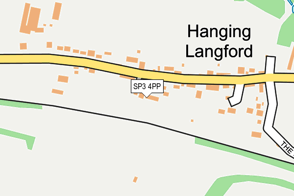 SP3 4PP map - OS OpenMap – Local (Ordnance Survey)