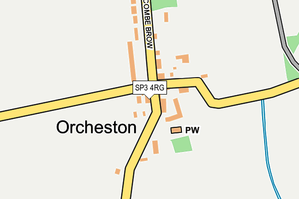 SP3 4RG map - OS OpenMap – Local (Ordnance Survey)