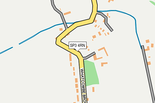 SP3 4RN map - OS OpenMap – Local (Ordnance Survey)
