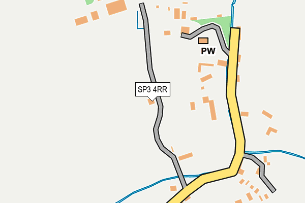 SP3 4RR map - OS OpenMap – Local (Ordnance Survey)
