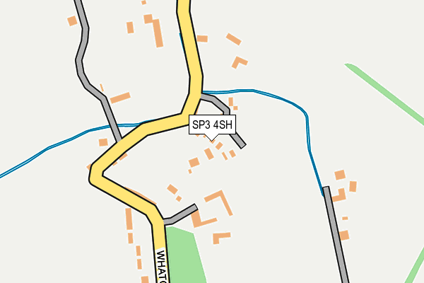 SP3 4SH map - OS OpenMap – Local (Ordnance Survey)