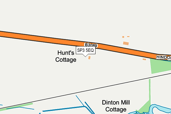 SP3 5EQ map - OS OpenMap – Local (Ordnance Survey)