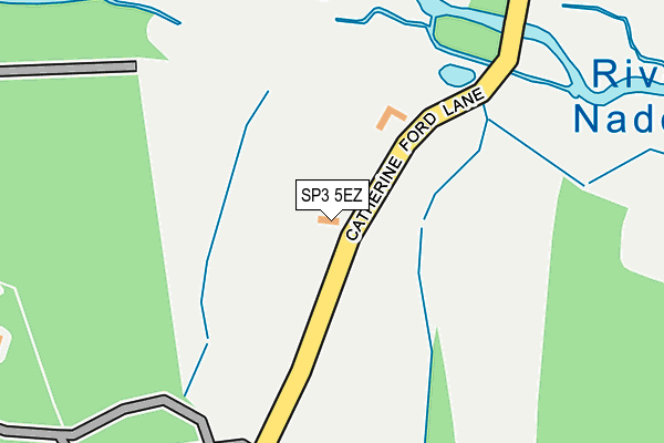 SP3 5EZ map - OS OpenMap – Local (Ordnance Survey)