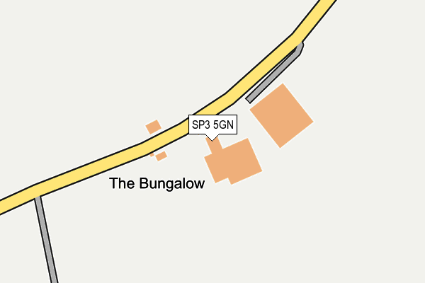 SP3 5GN map - OS OpenMap – Local (Ordnance Survey)