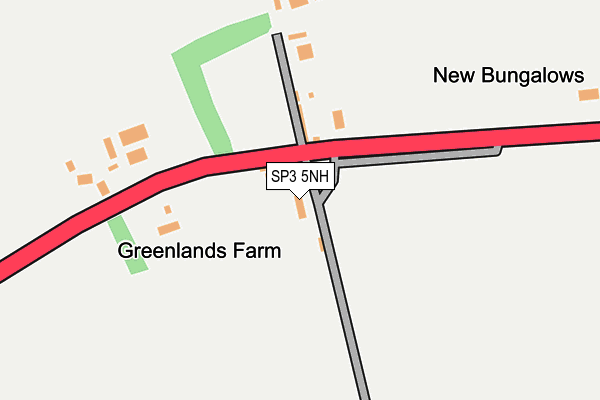 SP3 5NH map - OS OpenMap – Local (Ordnance Survey)
