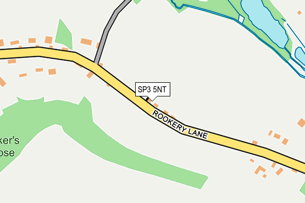 SP3 5NT map - OS OpenMap – Local (Ordnance Survey)
