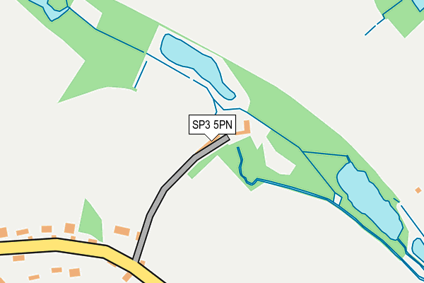 SP3 5PN map - OS OpenMap – Local (Ordnance Survey)