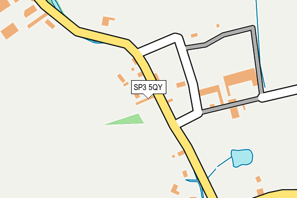 SP3 5QY map - OS OpenMap – Local (Ordnance Survey)