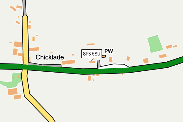 SP3 5SU map - OS OpenMap – Local (Ordnance Survey)