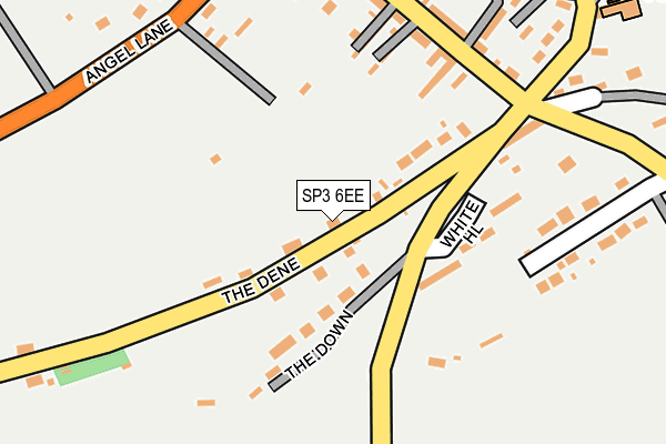 SP3 6EE map - OS OpenMap – Local (Ordnance Survey)