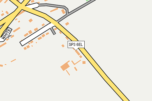 SP3 6EL map - OS OpenMap – Local (Ordnance Survey)