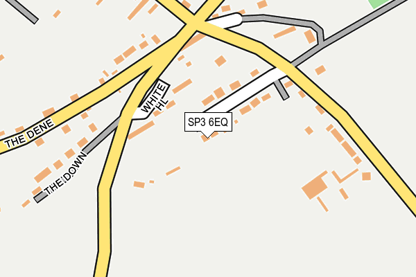 SP3 6EQ map - OS OpenMap – Local (Ordnance Survey)