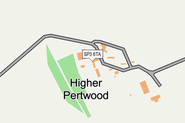 SP3 6TA map - OS OpenMap – Local (Ordnance Survey)