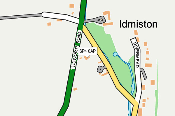 SP4 0AP map - OS OpenMap – Local (Ordnance Survey)