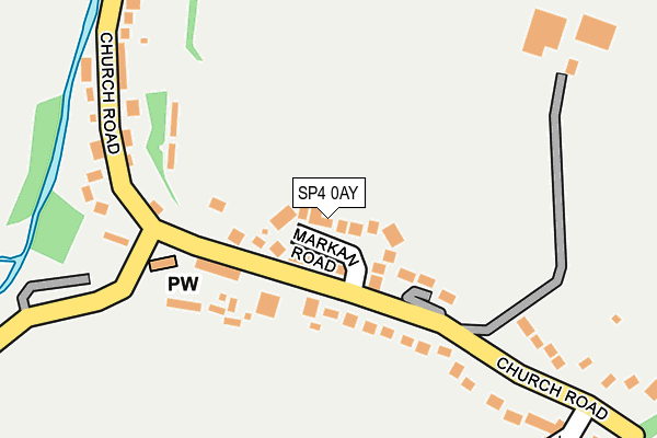 SP4 0AY map - OS OpenMap – Local (Ordnance Survey)