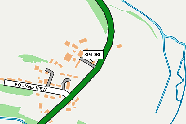 SP4 0BL map - OS OpenMap – Local (Ordnance Survey)