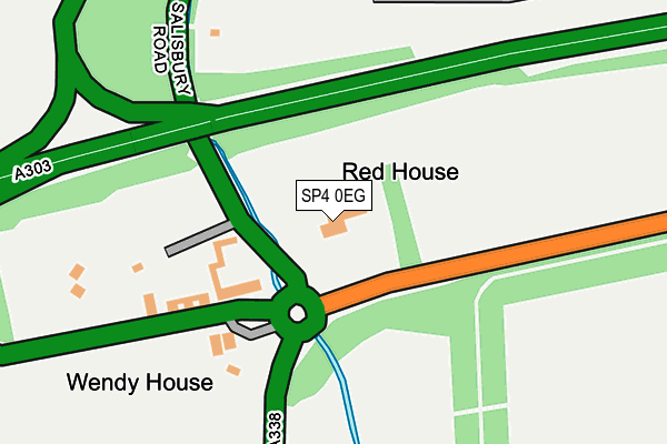 SP4 0EG map - OS OpenMap – Local (Ordnance Survey)