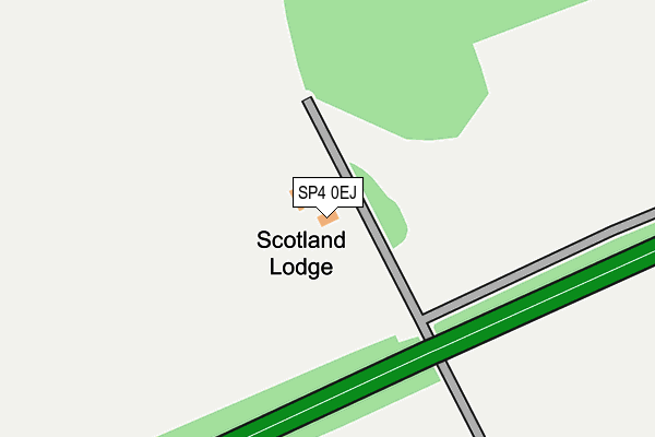 SP4 0EJ map - OS OpenMap – Local (Ordnance Survey)