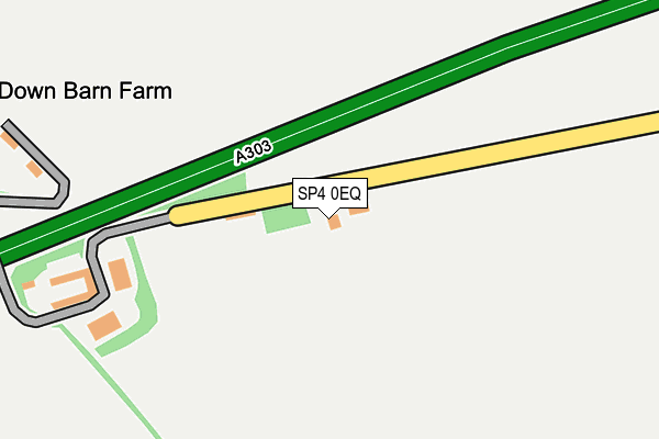 SP4 0EQ map - OS OpenMap – Local (Ordnance Survey)