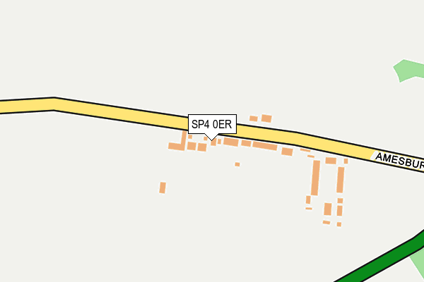 SP4 0ER map - OS OpenMap – Local (Ordnance Survey)