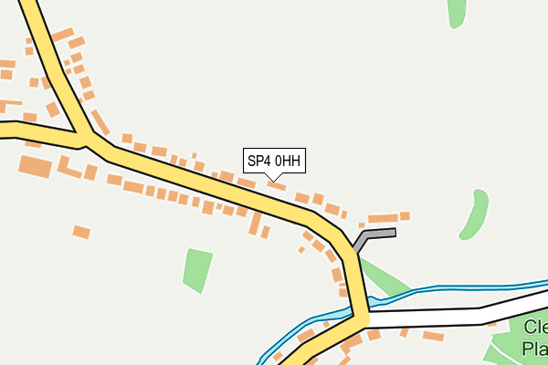 SP4 0HH map - OS OpenMap – Local (Ordnance Survey)
