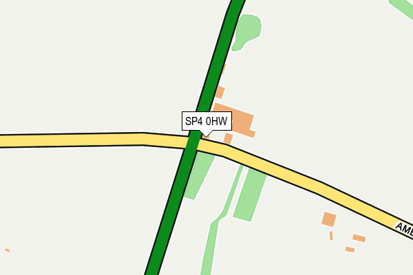 SP4 0HW map - OS OpenMap – Local (Ordnance Survey)