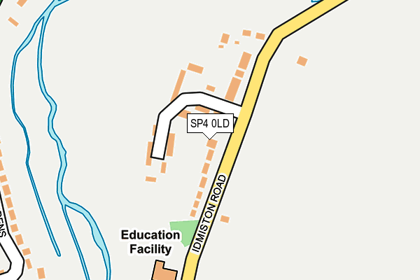 SP4 0LD map - OS OpenMap – Local (Ordnance Survey)