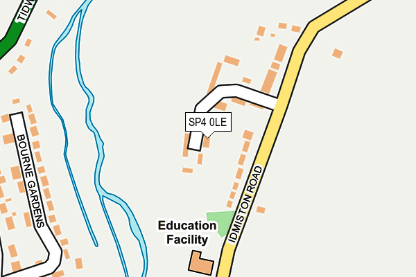 SP4 0LE map - OS OpenMap – Local (Ordnance Survey)