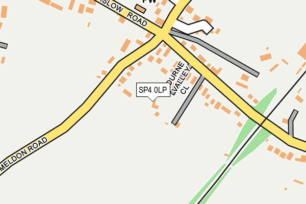 SP4 0LP map - OS OpenMap – Local (Ordnance Survey)