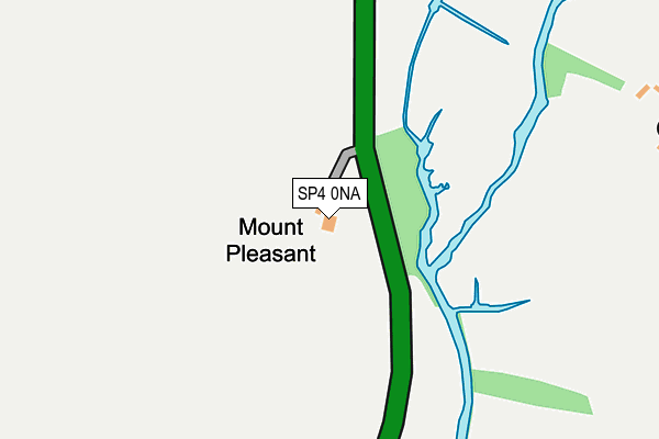 SP4 0NA map - OS OpenMap – Local (Ordnance Survey)