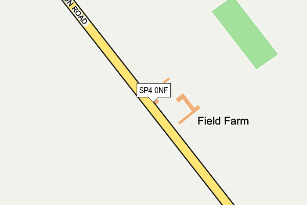 SP4 0NF map - OS OpenMap – Local (Ordnance Survey)