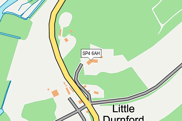 SP4 6AH map - OS OpenMap – Local (Ordnance Survey)