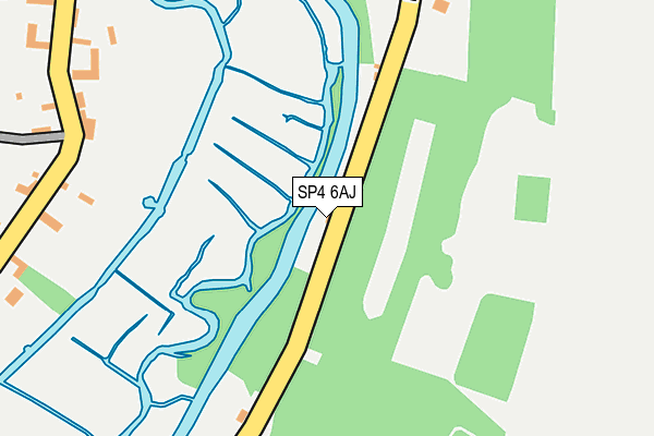 SP4 6AJ map - OS OpenMap – Local (Ordnance Survey)