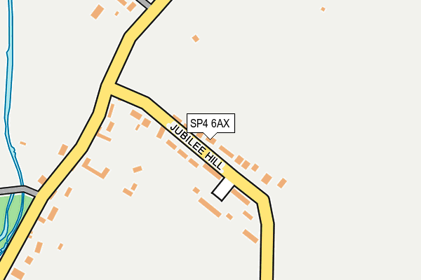 SP4 6AX map - OS OpenMap – Local (Ordnance Survey)