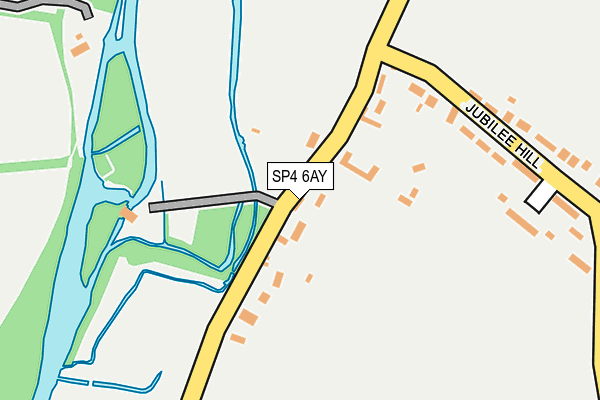 SP4 6AY map - OS OpenMap – Local (Ordnance Survey)