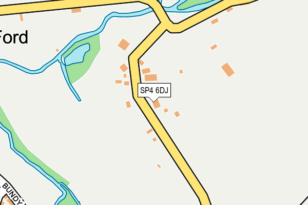 SP4 6DJ map - OS OpenMap – Local (Ordnance Survey)