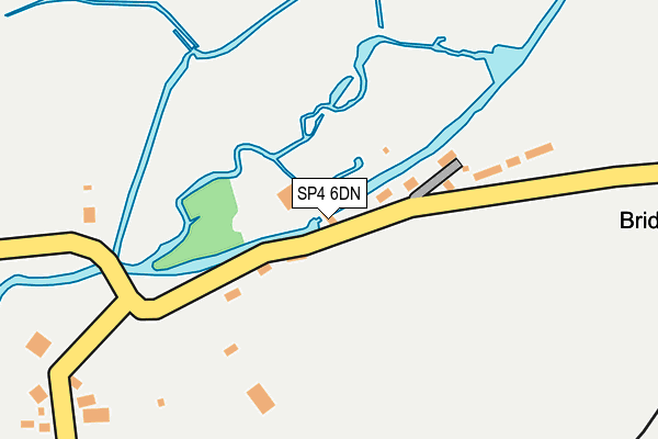 SP4 6DN map - OS OpenMap – Local (Ordnance Survey)