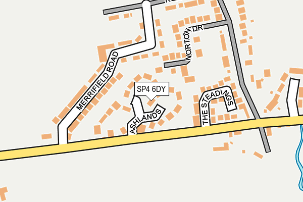 SP4 6DY map - OS OpenMap – Local (Ordnance Survey)