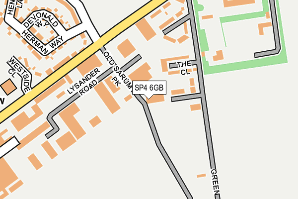SP4 6GB map - OS OpenMap – Local (Ordnance Survey)