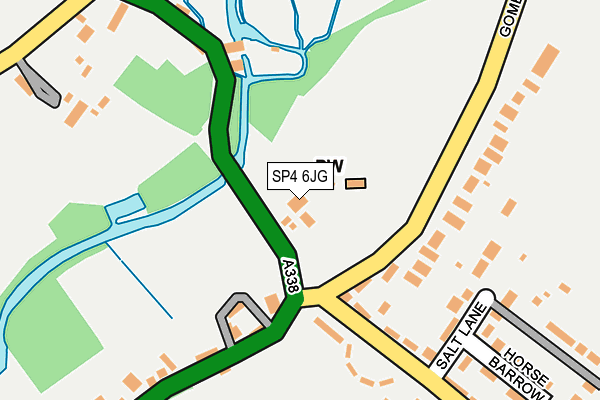 SP4 6JG map - OS OpenMap – Local (Ordnance Survey)