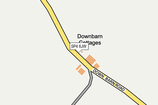 SP4 6JW map - OS OpenMap – Local (Ordnance Survey)