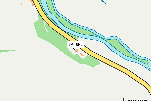 SP4 6NL map - OS OpenMap – Local (Ordnance Survey)